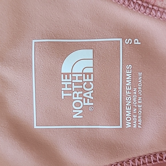 THE NORTH FACE PRINTED MIDLINE BRA, Small, Rose Dawn Retro Dye, NWT - Picture 8 of 12